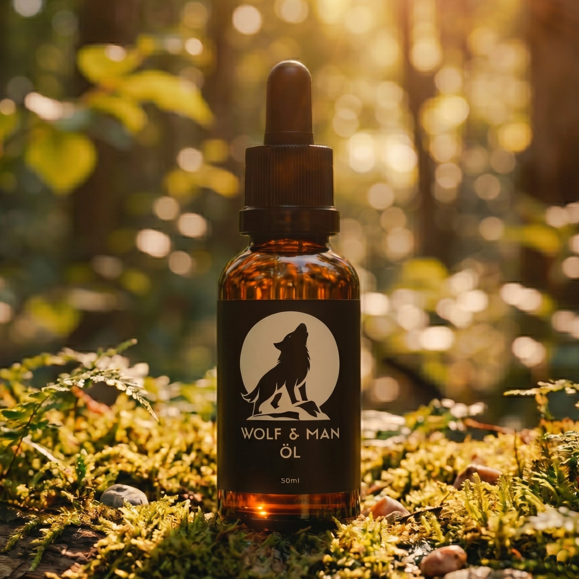 Öl für die Bartpflege, Pre Shave und Tattoos - Für den Mann - 50ml