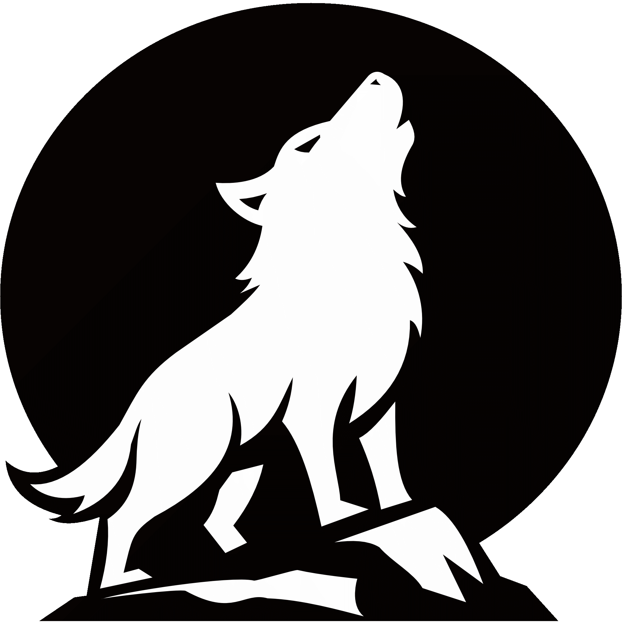 Wolf and Man Logo